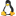 Icon of Tux, the mascot of Linux